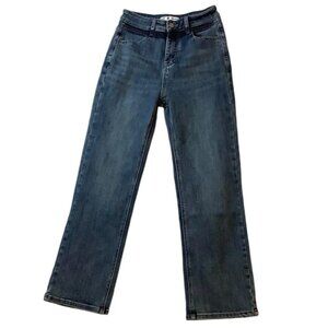 Muss Simple High-Rise Straight Leg Denim Jeans Womens Size Medium